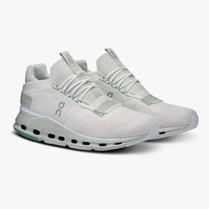 On Running White Sneakers - Men Cloudnova 9.5